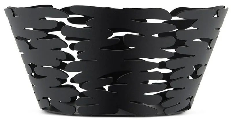 Φρουτιέρα - Ψωμιέρα Barket BM10/21 B Φ21x10cm Μεταλλική Black Alessi Μέταλλο