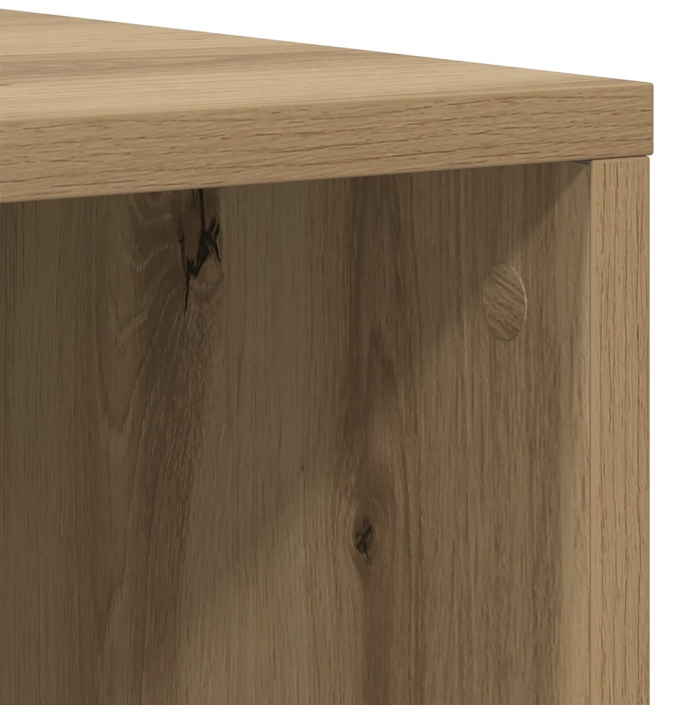 vidaXL Σετ επίπλου τηλεόρασης 2 pcs Artisan Oak 37 x 35 x 107 εκ