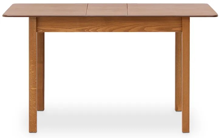 Τραπέζι Bergen Megapap μασίφ ξύλο-MDF επεκτεινόμενο χρώμα καρυδί 120/150x68x77εκ.