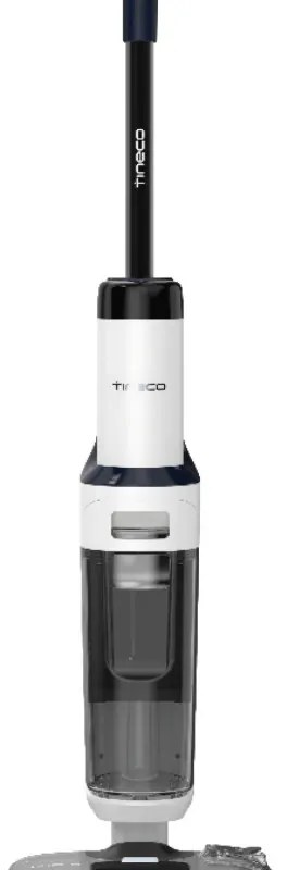 Ηλεκτρική σκούπα μπαταρίας Tineco Floor One S5 Stretch Extreme, 220W, 18000 Pa, Στεγνό/Υγρό, 0,72 l βρώμικο/0,8 l καθαρό, Αυτονομία 40 λεπτά, αισθητήρας iLoop, Μαύρο/Λευκό