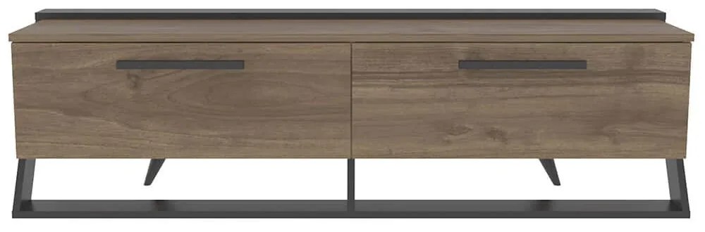 Έπιπλο Τηλεόρασης Astrid 875ZNA4586 163,8x36,6x46,8cm Walnut-Black