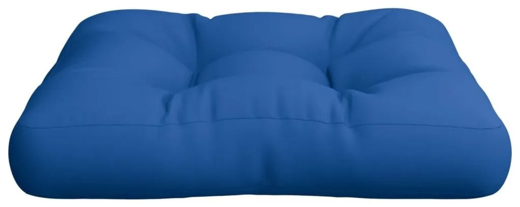 Μαξιλάρι Παλέτας Μπλε Ρουά 58 x 58 x 10 εκ. Υφασμάτινο - Μπλε