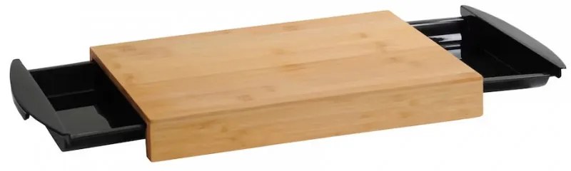 Ξύλο κοπής Kesper 58350, 41x25x4cm, Εντοιχιζόμενα δοχεία, Μπαμπού, Καφέ