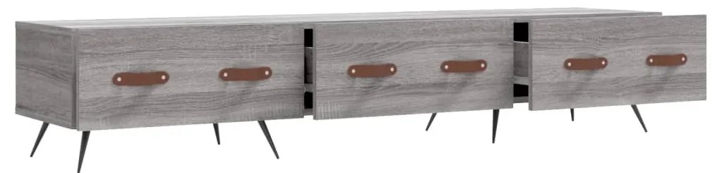 vidaXL Έπιπλο Τηλεόρασης Γκρι Sonoma 150 x 36 x 30 εκ. Επεξεργ. Ξύλο