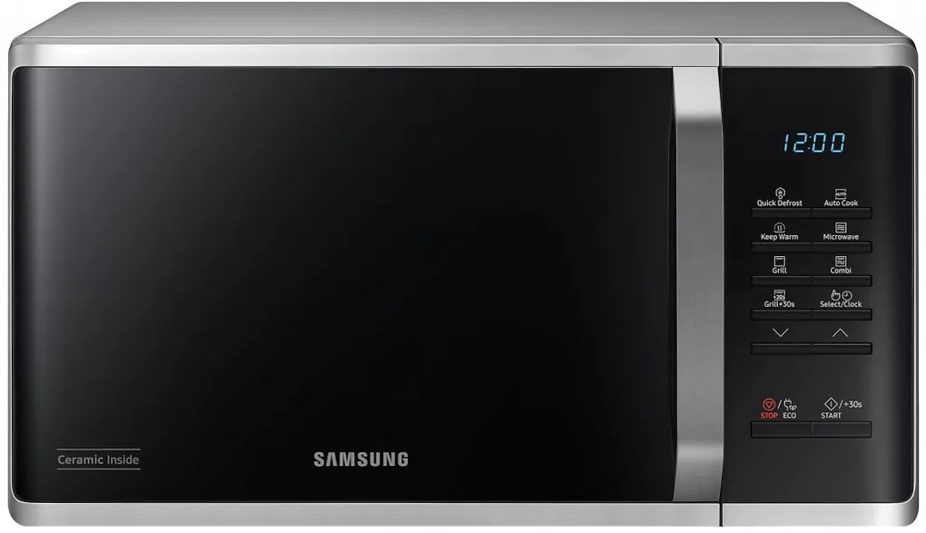 Samsung MG23K3523AS/E2 Φούρνος Μικροκυμάτων με Grill 23lt 800W Μαύρος
