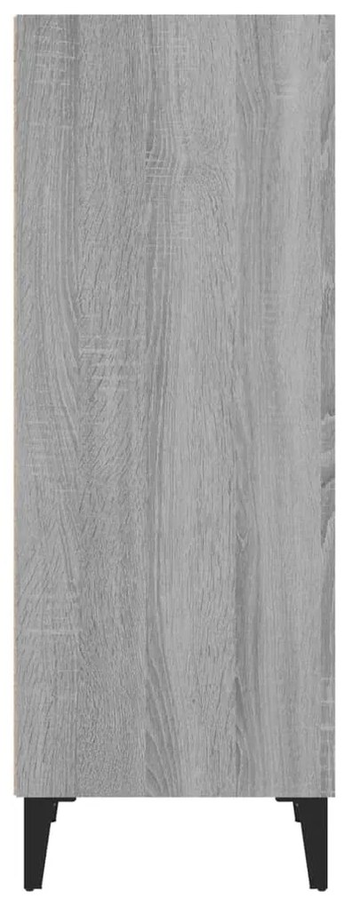 vidaXL Ντουλάπι Γκρι sonoma 34,5x32,5x90εκ. από Επεξεργασμένο Ξύλο