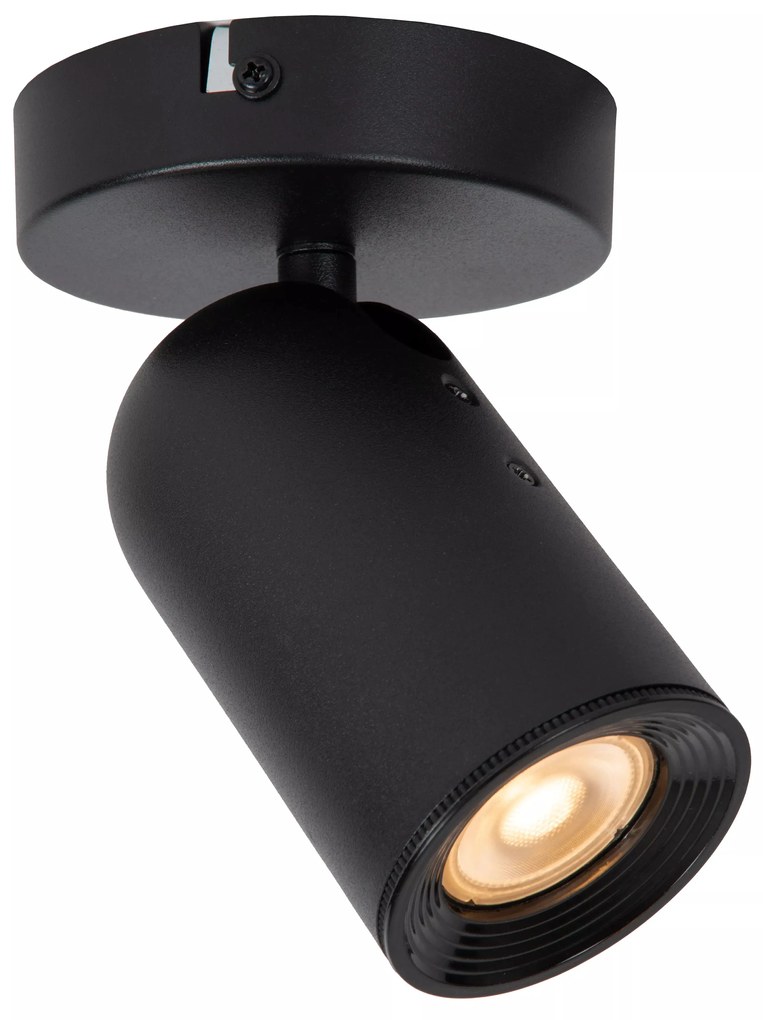 Φωτιστικό Οροφής Lucide 13958-01-30 PUNCH Μαύρο Ματ (Black Mat)