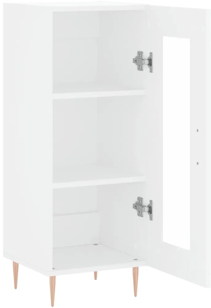 vidaXL Ντουλάπι Λευκό 34,5 x 34 x 90 εκ. από Επεξεργασμένο Ξύλο