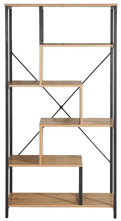 Βιβλιοθήκη - Ραφιέρα Edge 1907 Μεταλλική Fylliana Sonoma - Artisan 84x35x163 εκ. 84x35x163 εκ.