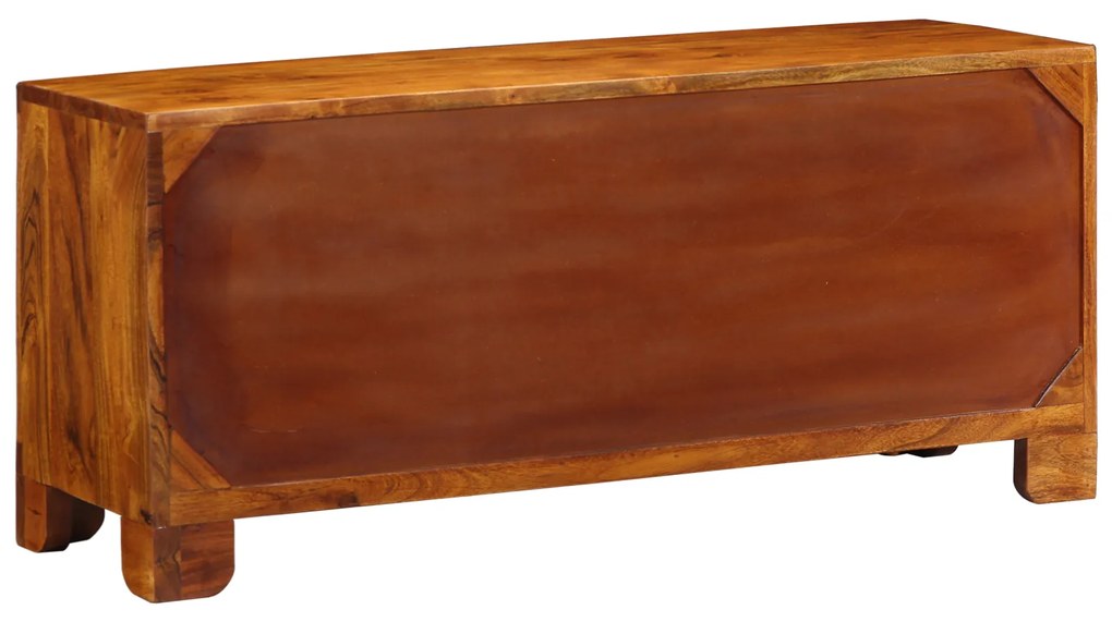 vidaXL Παγκάκι Χολ 100x35x45 εκ. Συμπαγές Ξύλο Ακακίας