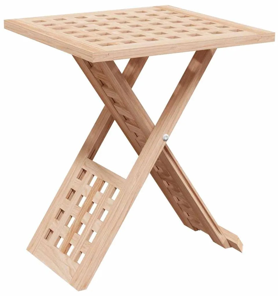 vidaXL Τραπεζάκι σαλονιού Καφέ 33 x 33 x 40.5 εκ Μασίφ ξύλο καρυδιάς