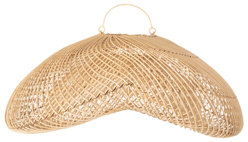 ΦΩΤΙΣΤΙΚΟ ΟΡΟΦΗΣ ΚΡΕΜΑΣΤΟ HM7862 RATTAN ΣΕ ΦΥΣΙΚΟ ΧΡΩΜΑ 62x52x27-35Υεκ. - 0535065 - HM7862