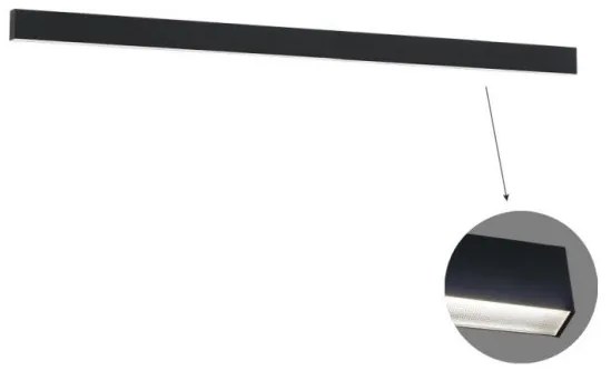 Γραμμικό Τοίχου L2260 3000K Μαύρο Microprismatic Ciba 3916-02226-3-B-M-N Viokef 3916-02226-3-B-M-N Μαύρο