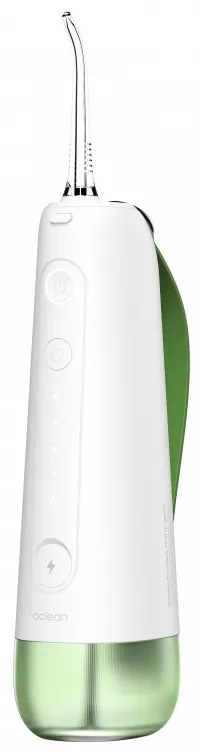 Οδοντιατρικό ντους Oclean W10, 5 λειτουργίες, 2 ακροφύσια, 200 ml, 1400 παλμοί ανά λεπτό, IPX7, USB-C, πράσινο
