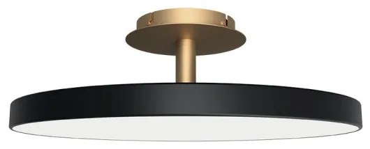 Πλαφονιέρα Φωτιστικό Οροφής LED 37W Φ60cm Ορειχάλκινη Βάση Asteria Up Umage-2331-Μαύρο 2331