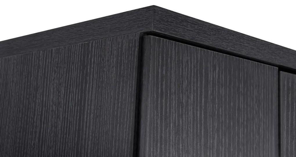 Παπουτσοθήκη DAYANNA Ξύλινη Δίφυλλη με 6 Ράφια Zebrano 60x43x180.5 εκ. 60x43x180.5 εκ.