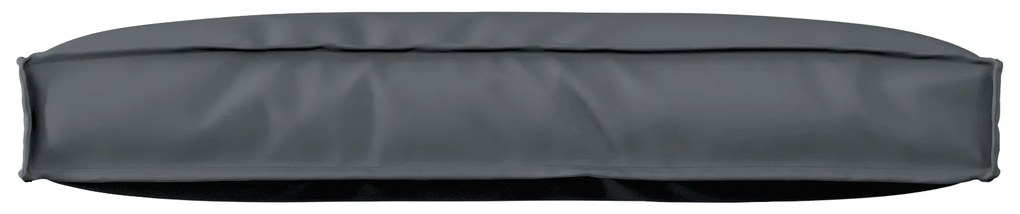 vidaXL Μαξιλάρι Παλέτας  για Πλάτη Ανθρακί 80x40x12 cm Υφασμάτινο