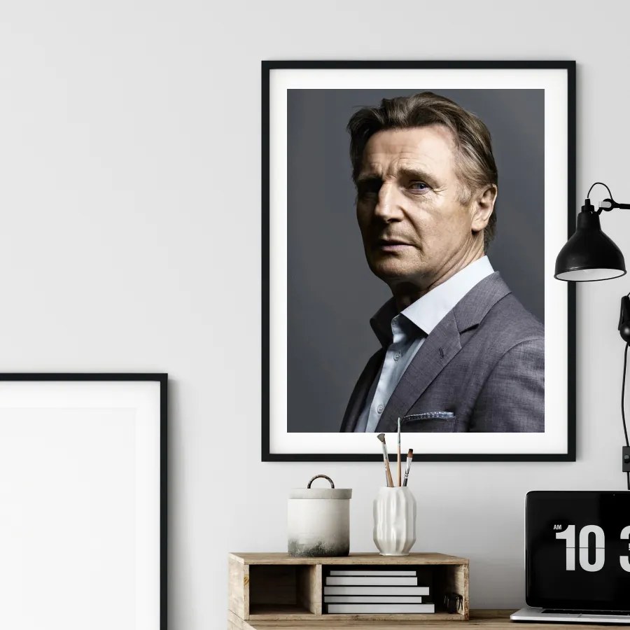 Πόστερ &amp; Κάδρο Liam Neeson PRT046 30x40cm Εκτύπωση Πόστερ (χωρίς κάδρο)