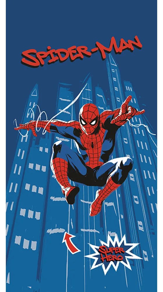 Πετσέτα Θαλάσσης Microfiber Spiderman Hero - 70 x 140 cm - Μπλε - Borea