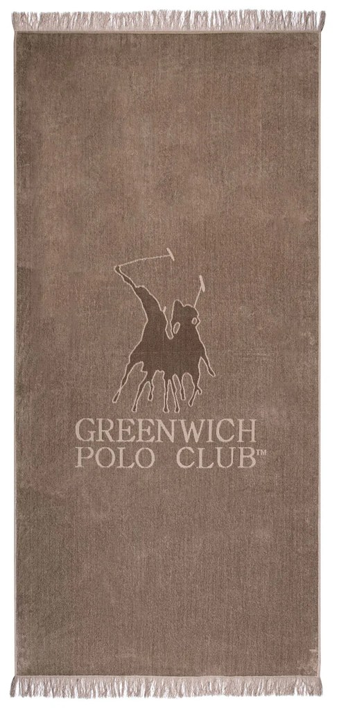 Πετσέτα Θαλάσσης Βαμβακερή 70x170εκ. Essential 3625 Greenwich Polo Club