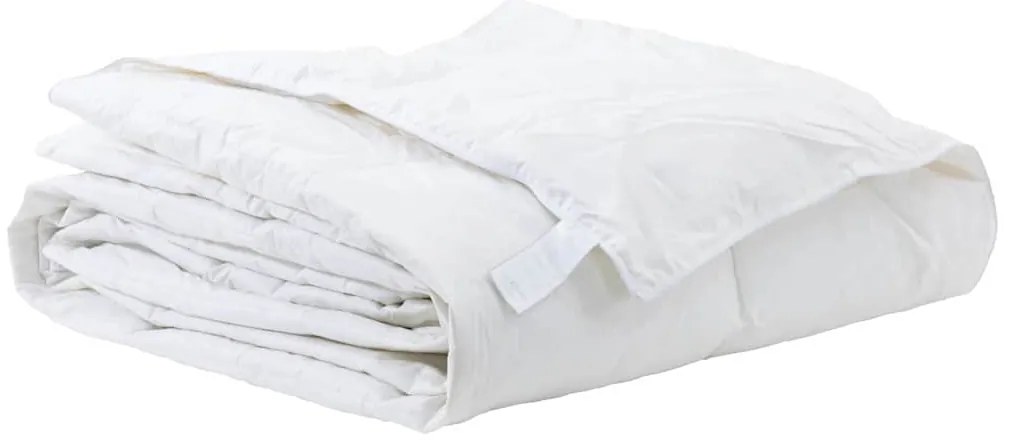 vidaXL Κουβέρτια & Κουβέρτες Λευκό 240 x 220 cm Πούπουλο