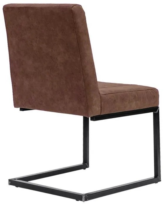 Καρέκλα Τραπεζαρίας Evita Μεταλλική Fylliana Taupe 50x47x85εκ. 2αδα 50x47x85 εκ.