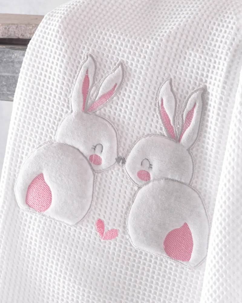 ΚΟΥΒΕΡΤΑ ΠΙΚΕ BEBE ΚΕΝΤΗΜΑ RYTHMOS RABBITY 120X150 POZ