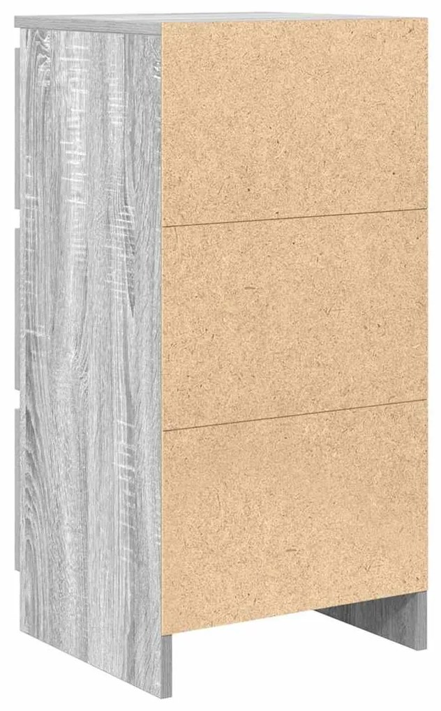 Ντουλάπι Γκρι Sonoma 37,5x35x76 εκ. Ξύλινο μηχανουργικό ξύλο 861729