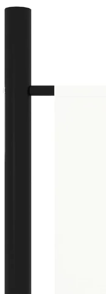 vidaXL Διαχωριστικό Δωματίου με 5 Πάνελ Λευκό 250 x 180 εκ.