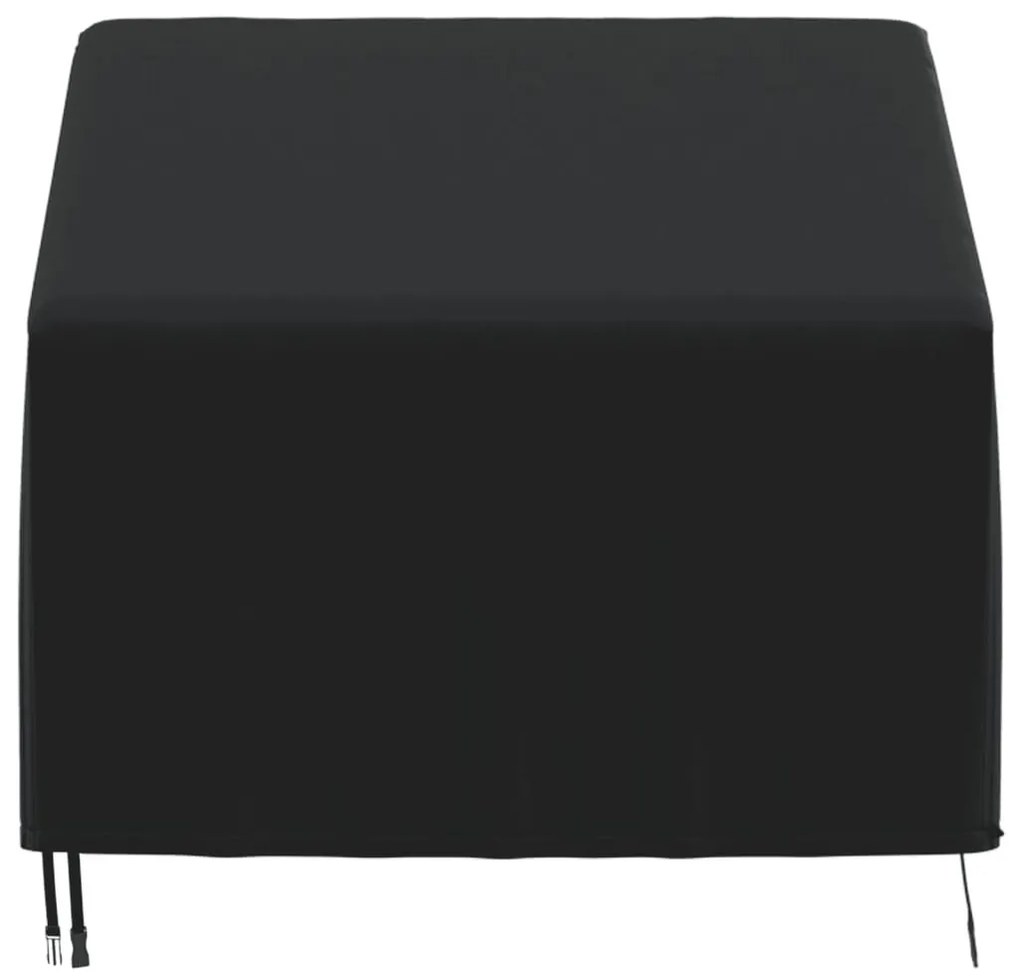 Κάλυμμα Καρέκλας Κήπου Μαύρο 90x90x50/75 εκ. 420D Ύφ. Oxford - Μαύρο