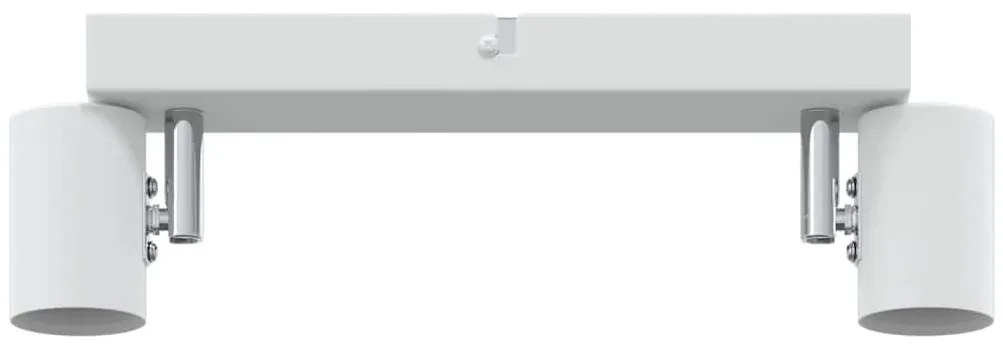 vidaXL Σποτ οροφής Λευκό 26 x 6.5 x 11.5 εκ Ατσάλι