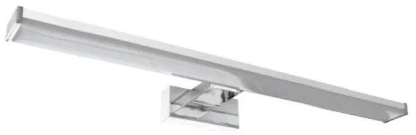 Απλίκα Φωτιστικό Τοίχου Μπάνιου LED 12W 4000K Χρώμιο 6424 Spotlight-6424-Χρώμιο 6424