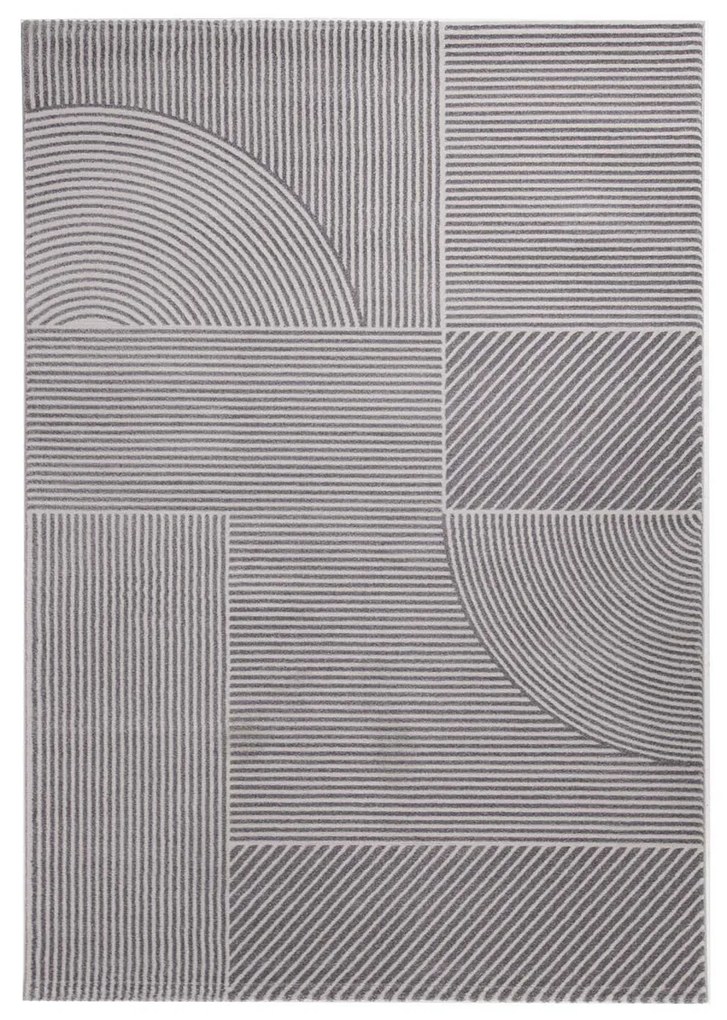 Χαλιά Κρεβατοκάμαρας (Σετ 3τμχ) Royal Carpet Organic 591 Grey