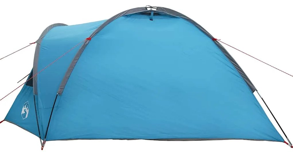vidaXL Σκηνή Camping με στέγη Μπλε 308 x 268 x 130 εκ. Πολυεστέρας