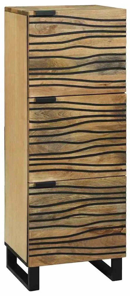 Υψηλό Γραφείο Καφέ 40 x 33 x 110 εκ Μασίφ ξύλο μάνγκο