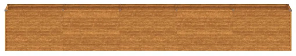 vidaXL Υπερυψωμένο Ζαρντινιέρα Κήπου 482 x 50 x 69 εκ. από Ατσάλι Corten