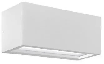 Απλίκα Φωτιστικό Τοίχου E27 11x25x11cm IP54 Amigo Eurolamp-145-20638-Λευκό 145-20638