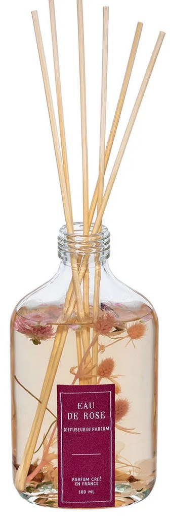 Αρωματικό Χώρου 180ml Με Στικς C-B Rose 181630C