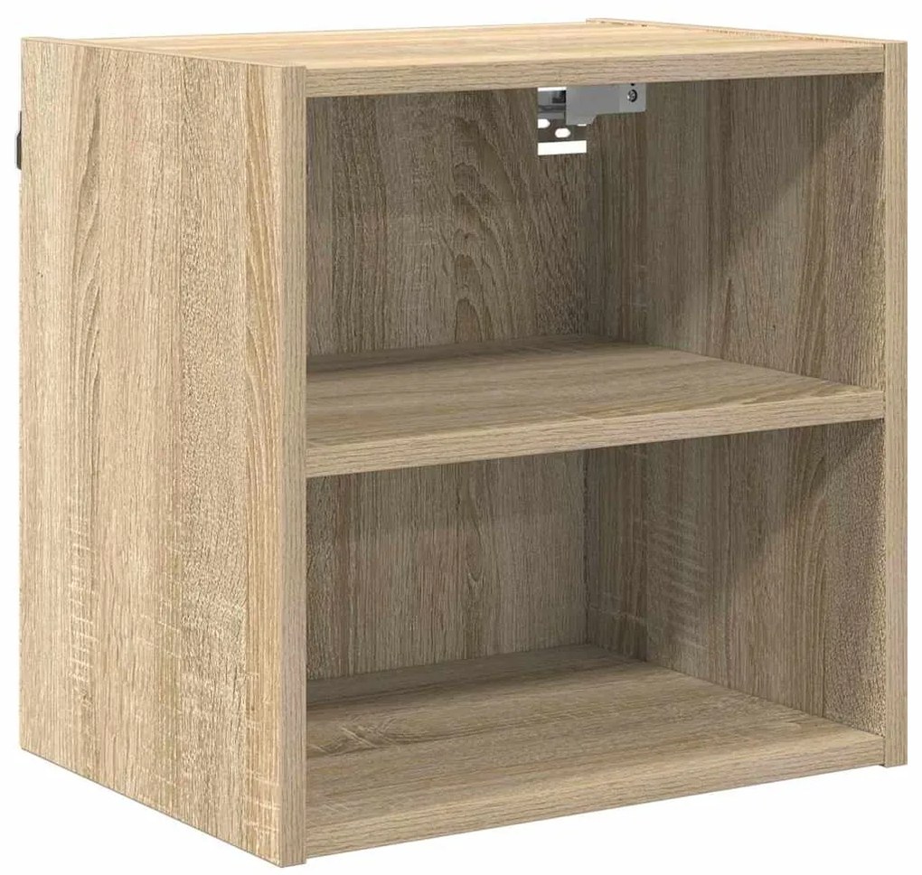 vidaXL Κρεμαστό ντουλάπι με αποθήκευση Δρύς Sonoma 40 x 29,5 x 40 εκ.