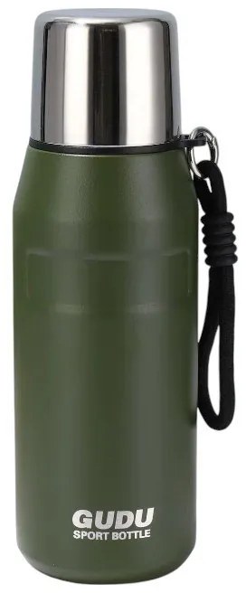 Φορητό παγούρι-θερμός - 650ml Πράσινο