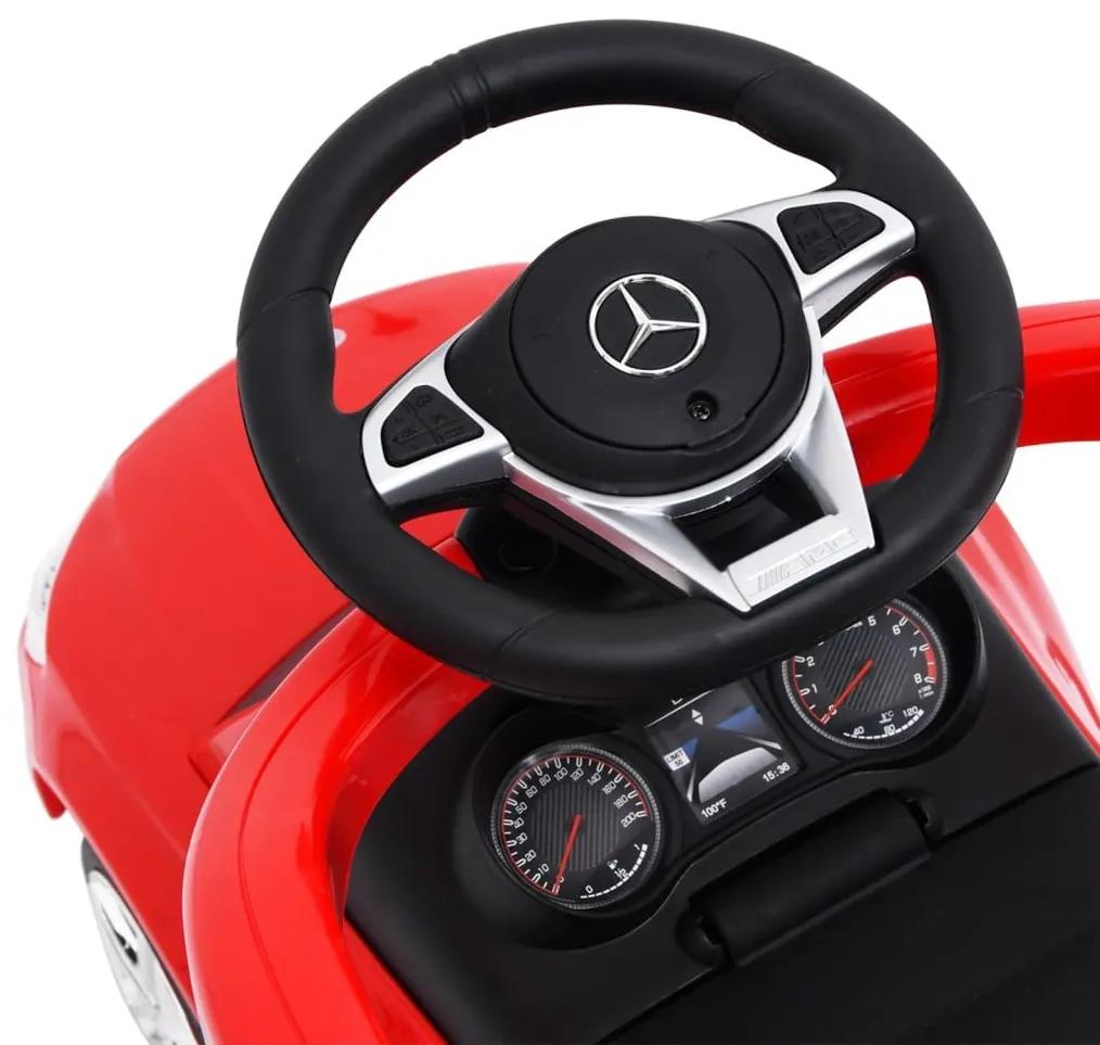 Περπατούρα Αυτοκίνητο με Λαβή Mercedes-Benz C63 Κόκκινο - Κόκκινο