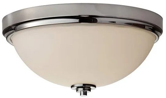 Πλαφονιέρα Φωτιστικό Οροφής Μπάνιου 2xE27 60W IP44 Malibu Elstead Lighting FE-MALIBU-F-BATH Χρώμιο