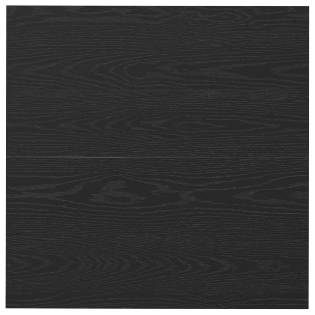 vidaXL Τραπεζάκι σαλονιού Μαύρη δρυς 80 x 80 x 40 cm