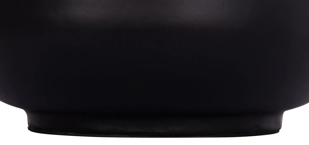 ΔΙΑΚΟΣΜΗΤΙΚΟ ΒΑΖΟ ΔΑΠΕΔΟΥ LINTER HM4662.01L FIBER CEMENT ΜΑΥΡΟ--ΞΥΛΟ ΤΕΑΚ Φ41x47Υεκ.