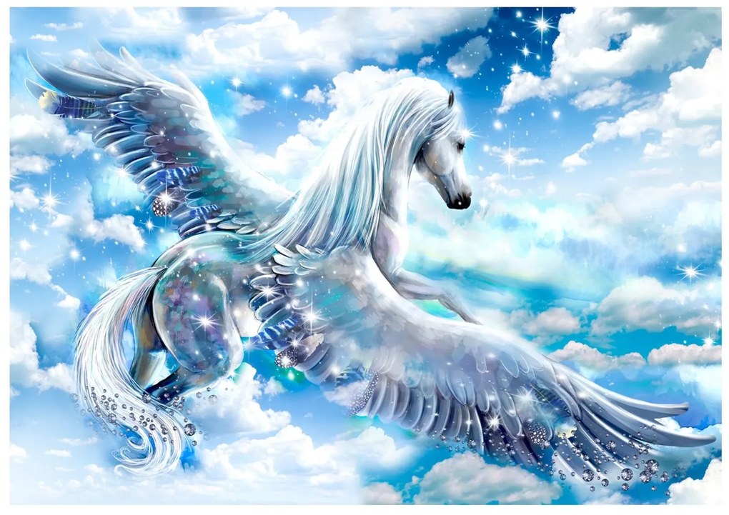 Φωτοταπετσαρία - Pegasus (Blue) 250x175