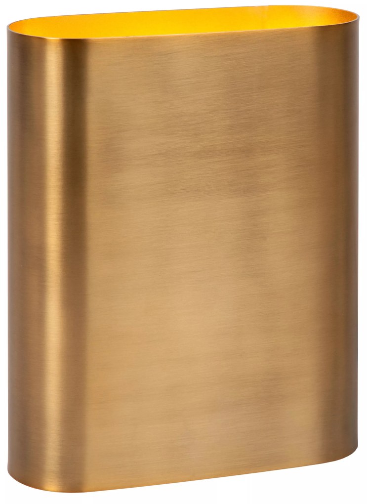 Φωτιστικό Επίτοιχο Lucide 12219-02-02 OVALIS Χρυσό Χρώμα (Gold Coloured)
