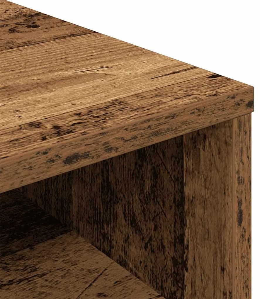 vidaXL Βιβλιοθήκη Παλαιό Ξύλο 34x31x80 εκ. Επεξεργ. Ξύλο