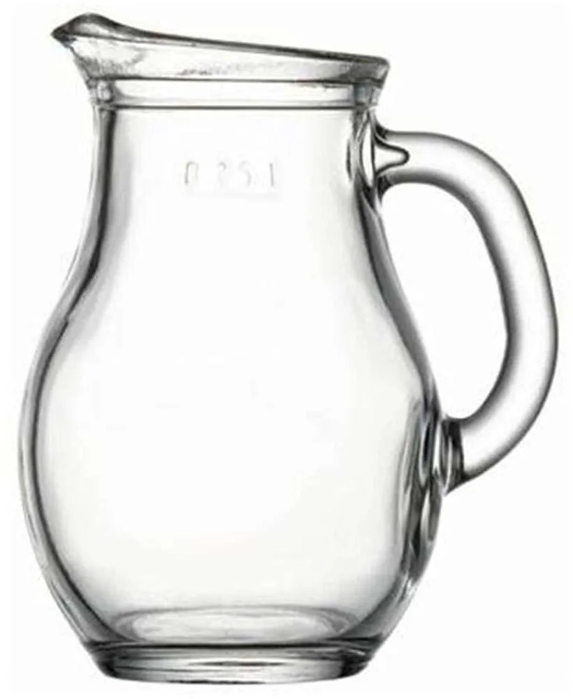 Κανάτα Bistro SP80100K12 6,2x6,2x12,1cm 250ml Clear Espiel Γυαλί