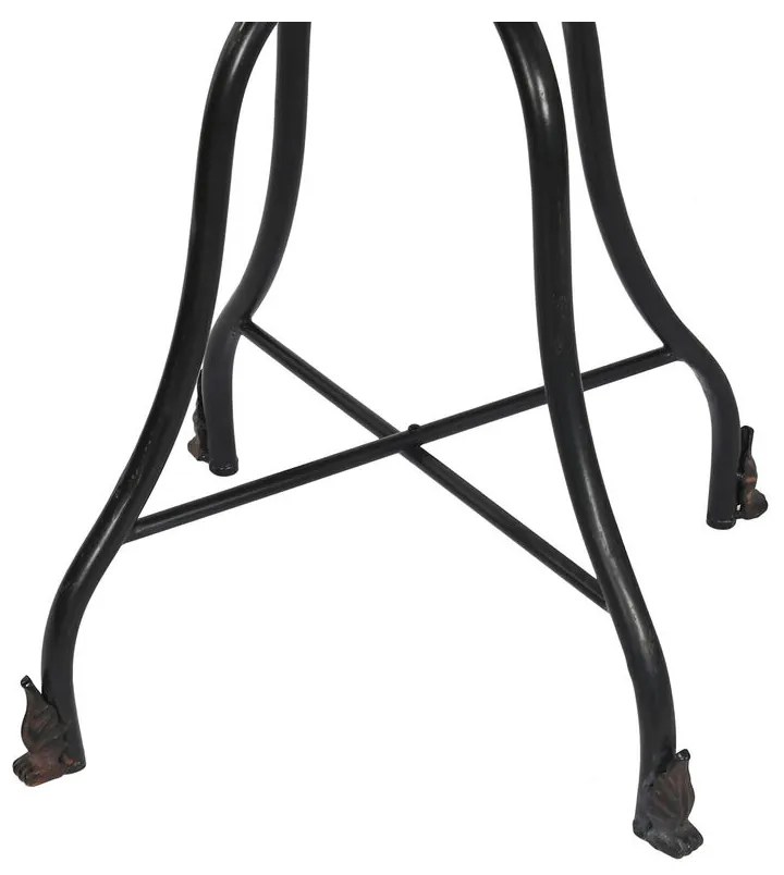 Μόνιμος καθρέφτης DKD Home Decor Μαύρο Μέταλλο Κρυστάλλινο 61 x 62 x 174 cm