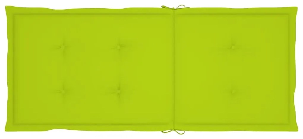 vidaXL Καρέκλες Κήπου Ανακλινόμενες 8 τεμ. Μασίφ Ξύλο Teak &amp; Μαξιλάρια